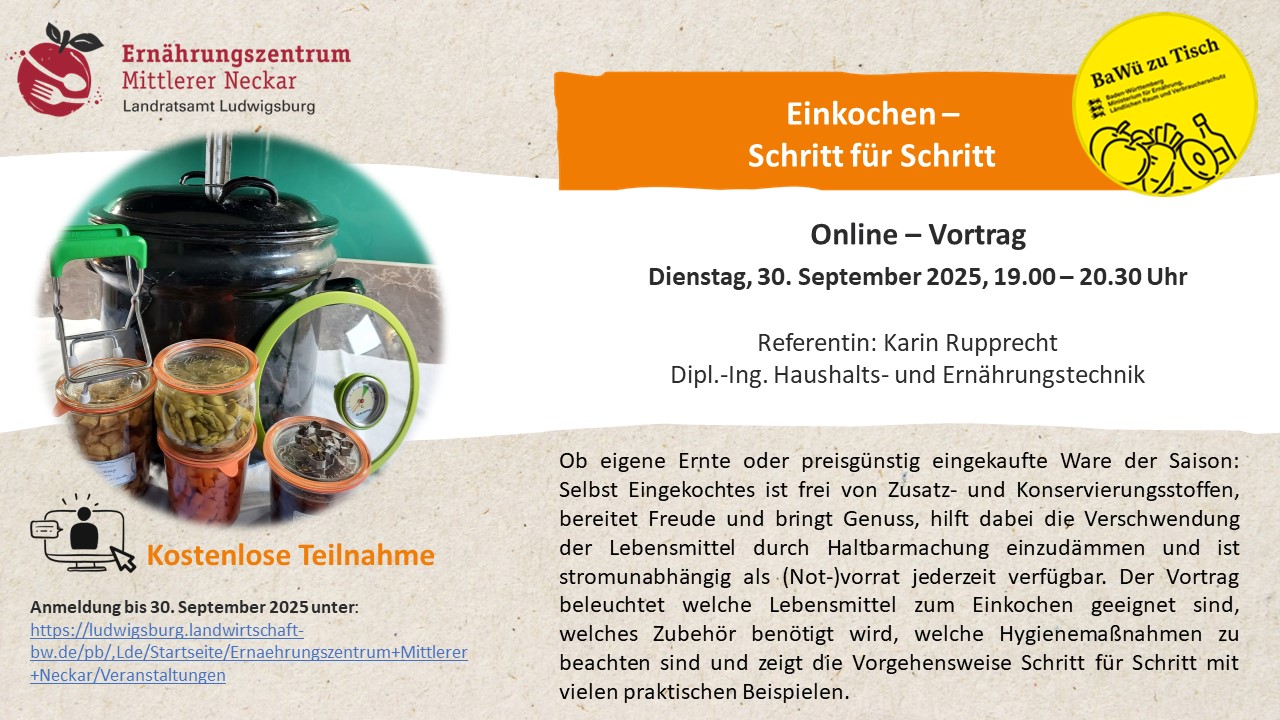 Veranstaltungshinweis mit Foto