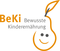 Bewusste Kinderernährung Logo mit kleiner Birne
