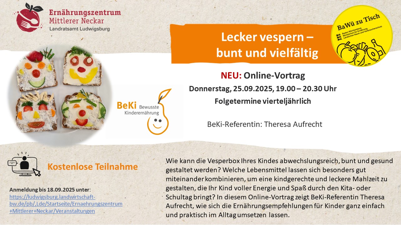 Veranstaltungshinweis mit Foto