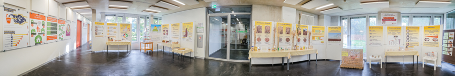 Panoramafoto Getreideausstellung